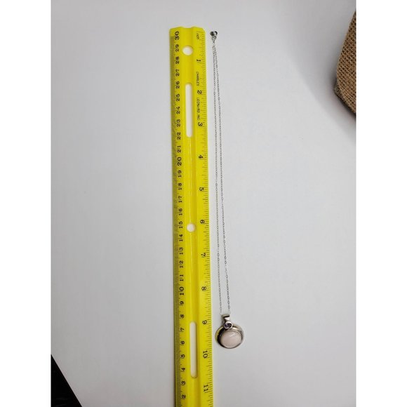 Sterling silver mother of pearl neckless set - Picture 6 of 9